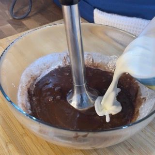 Triple flower ganache