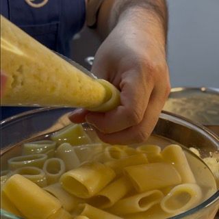 Paccheri ai funghi al forno