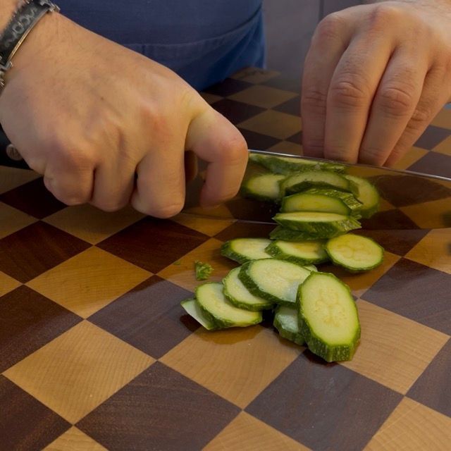 crema di zucchine e piselli