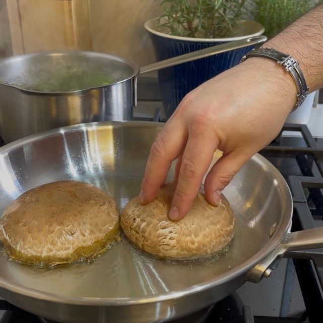 funghi Portobello piastrati