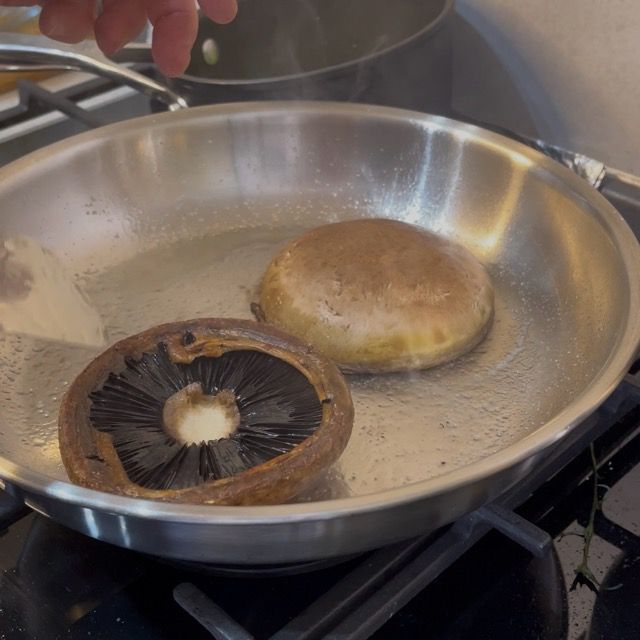 funghi Portobello piastrati