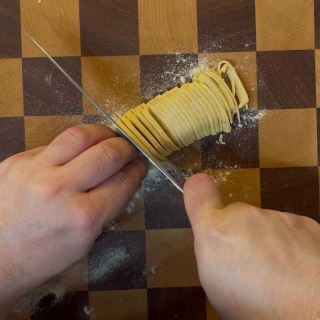 tagliolini freschi all'uovo
