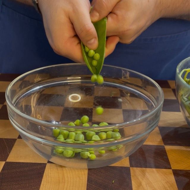cottura piselli freschi