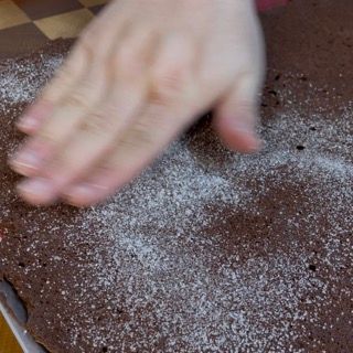 Triple flower ganache