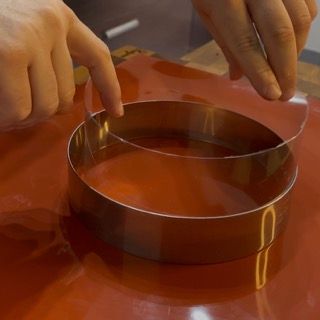 Triple flower ganache