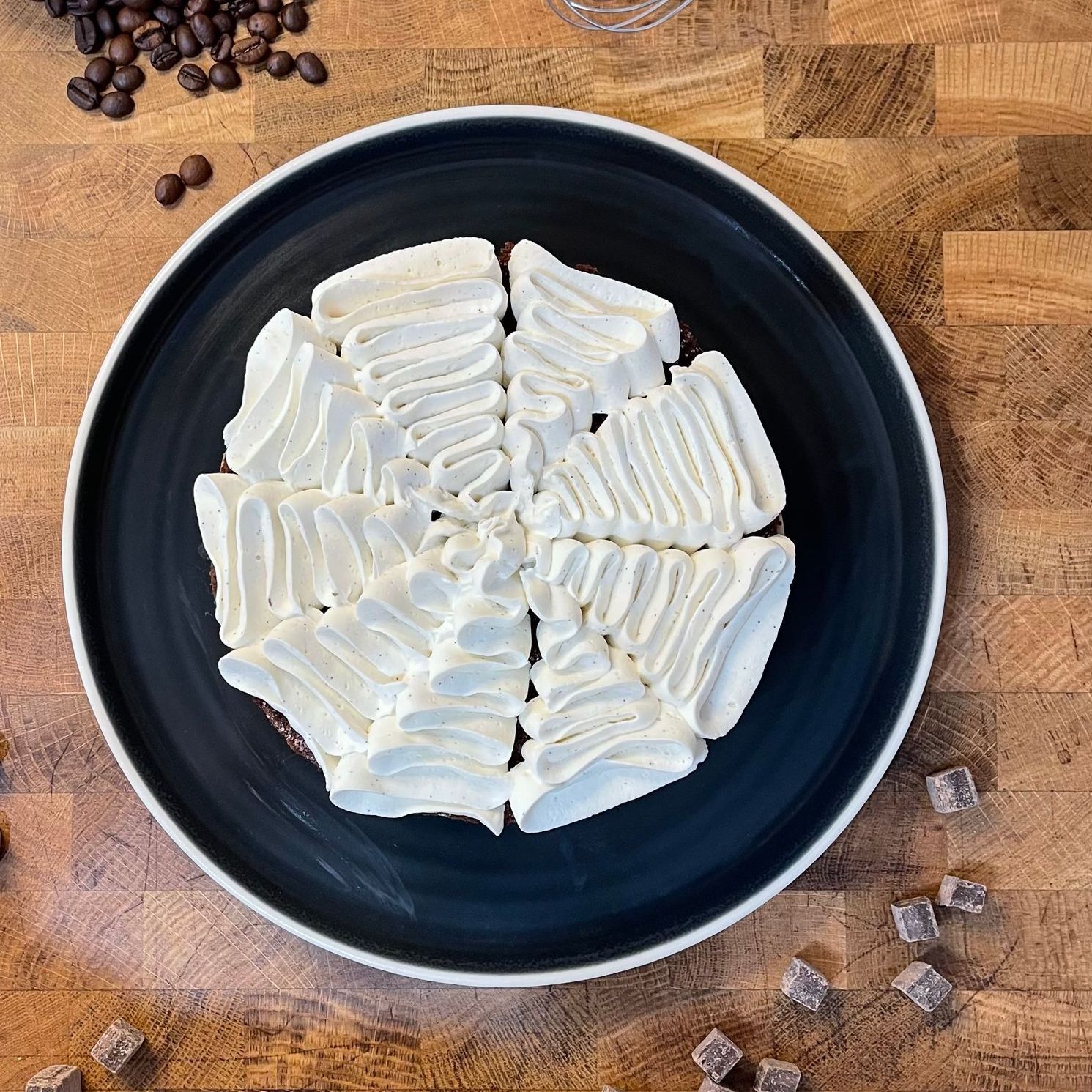 Triple flower ganache