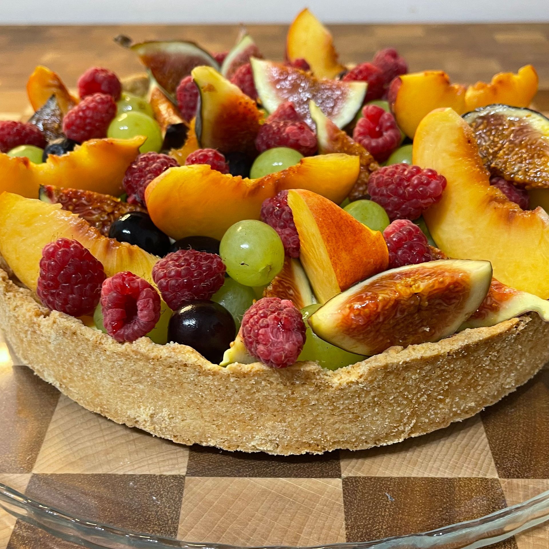 crostata alla frutta, lemon fruit tarte