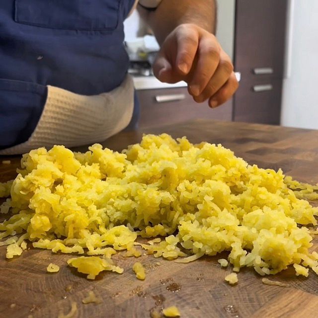 preparazione Gnocchi di patate
