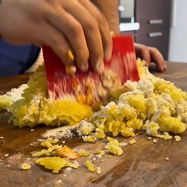 preparazione Gnocchi di patate