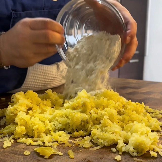 preparazione Gnocchi di patate
