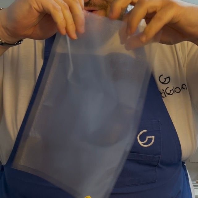 un sacchetto per il sottovuoto