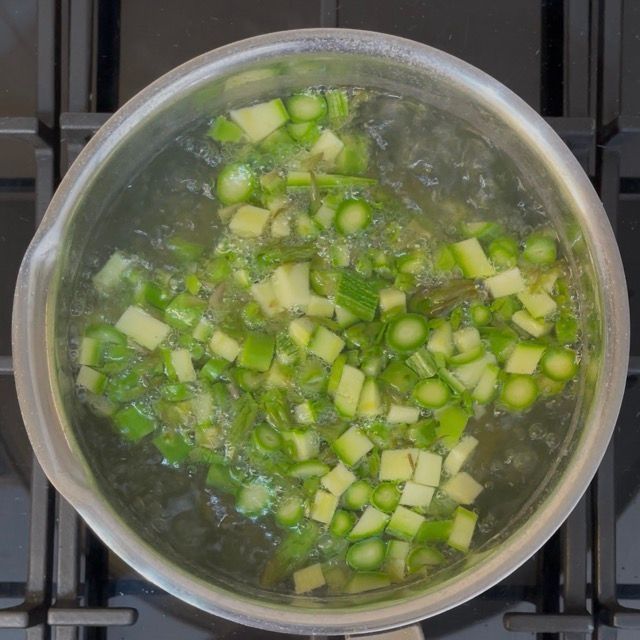 taglio verdure per insalata russa