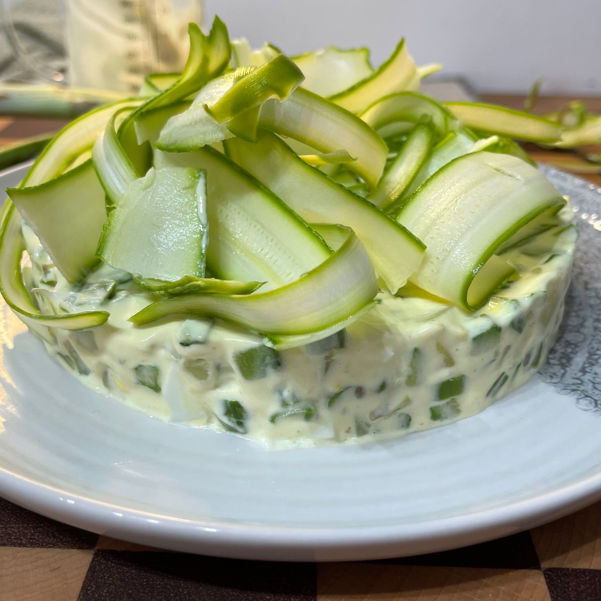 insalata russa primaverile con insalata russa con patate e insalata russa con uova sode