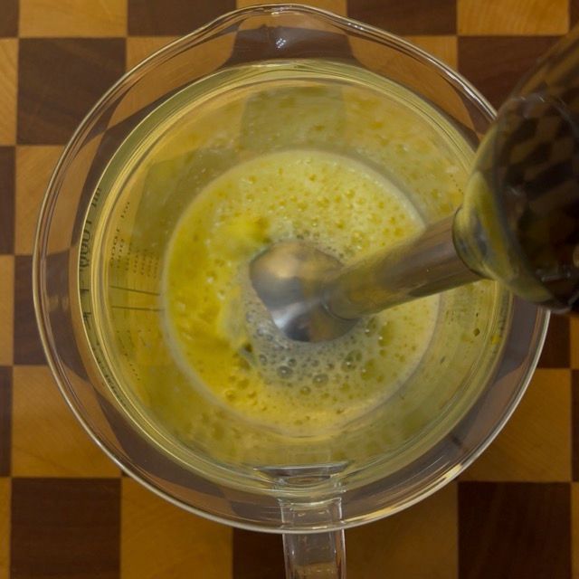 preparazione maionese gastronomica