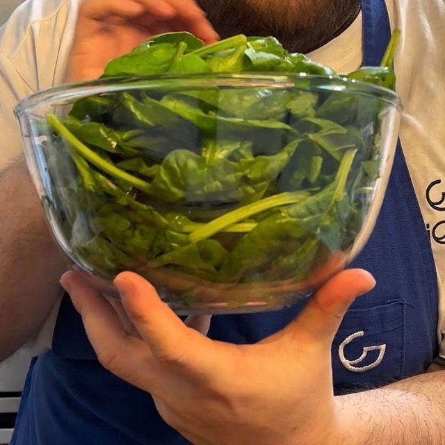 spinaci per crema di spinaci