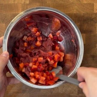 Pavlova alle fragole