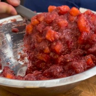 Pavlova alle fragole