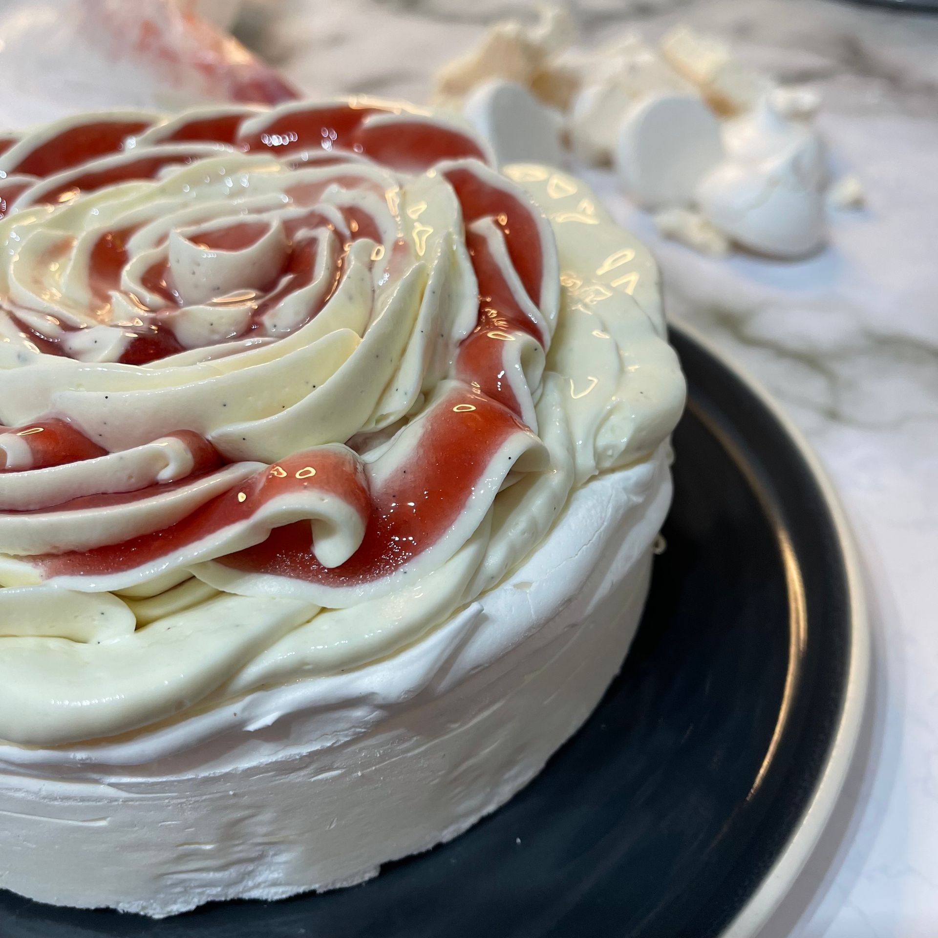 Pavlova alle fragole