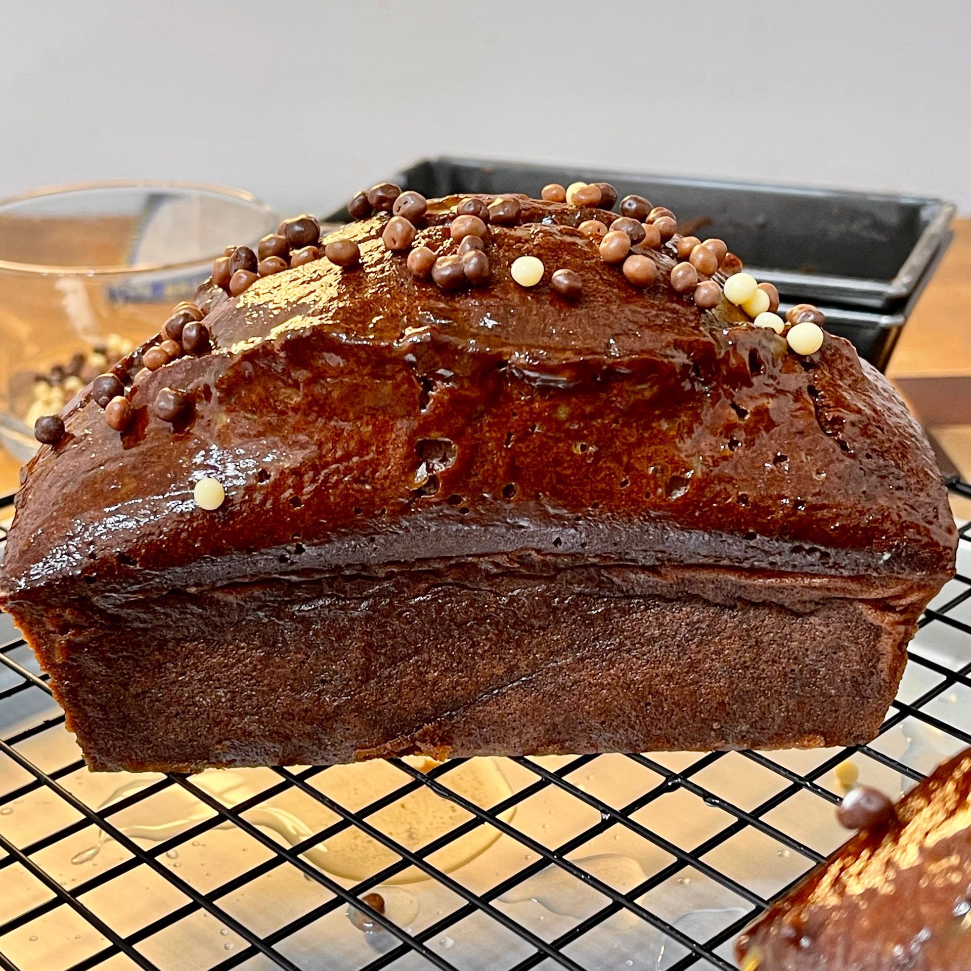 crostata chocolate flower