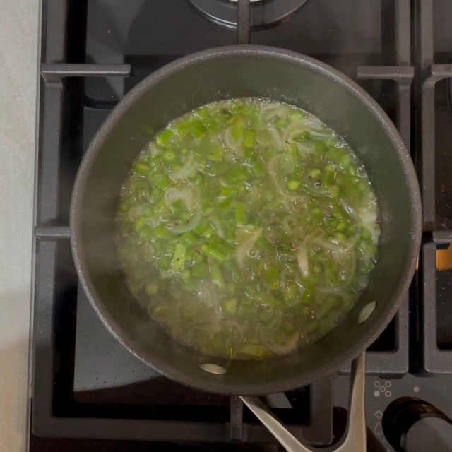 crema di asparagi per risotto agli asparagi