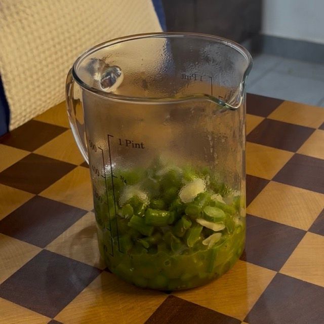 crema di asparagi per risotto agli asparagi