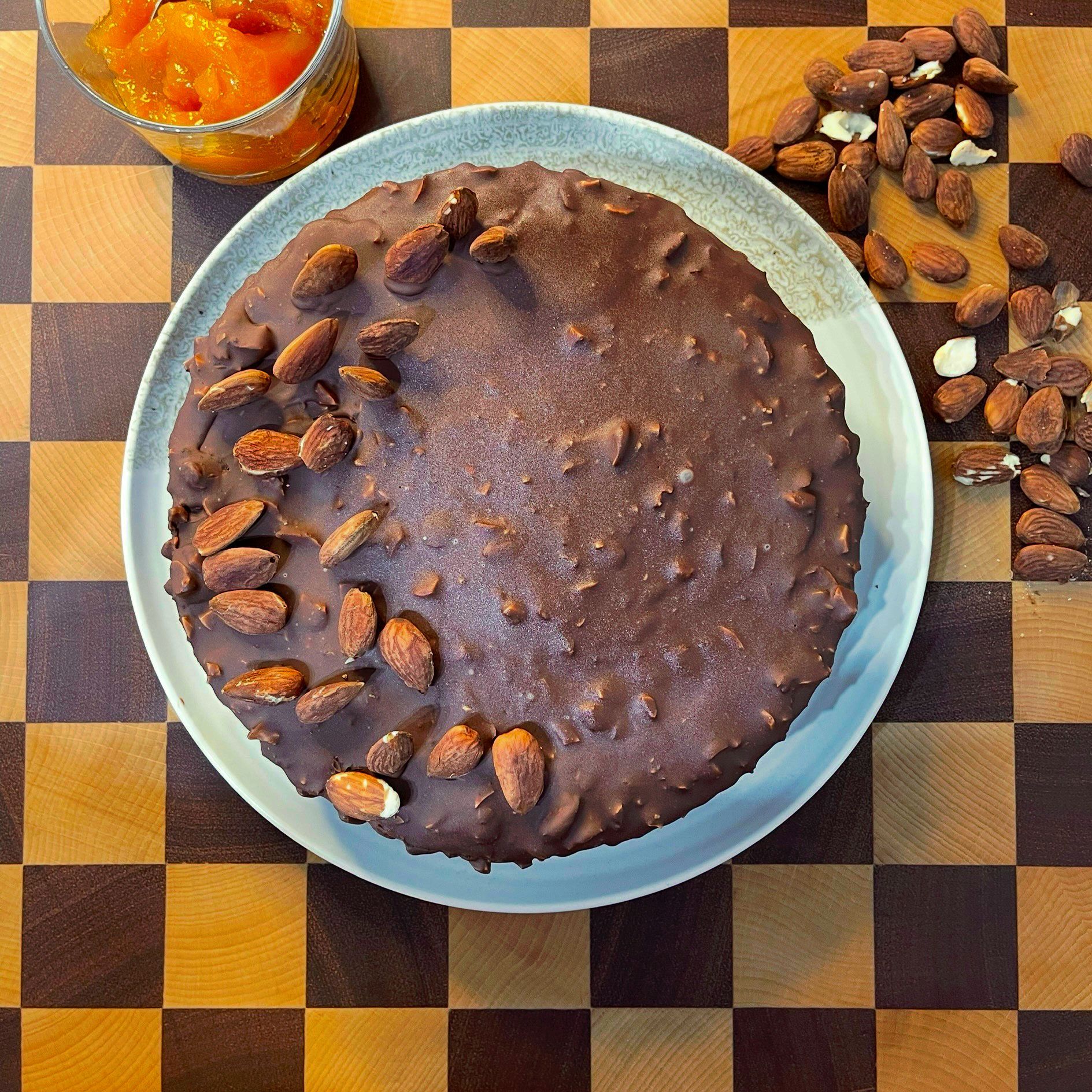 Torta sacher vegana