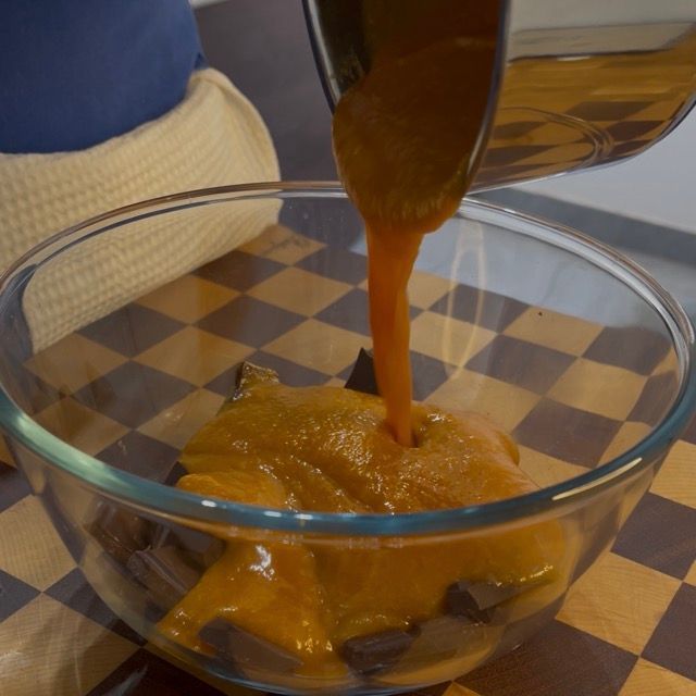 ganache al cioccolato vegana