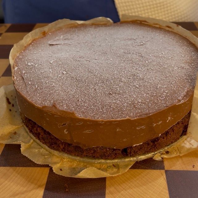 glassatura Torta sacher vegana