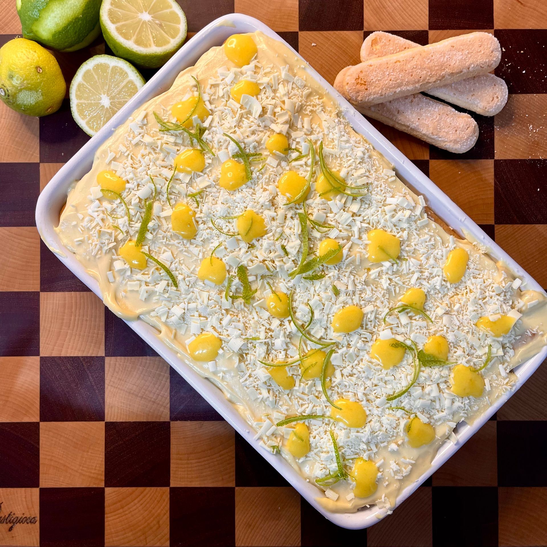 tiramisu al limone