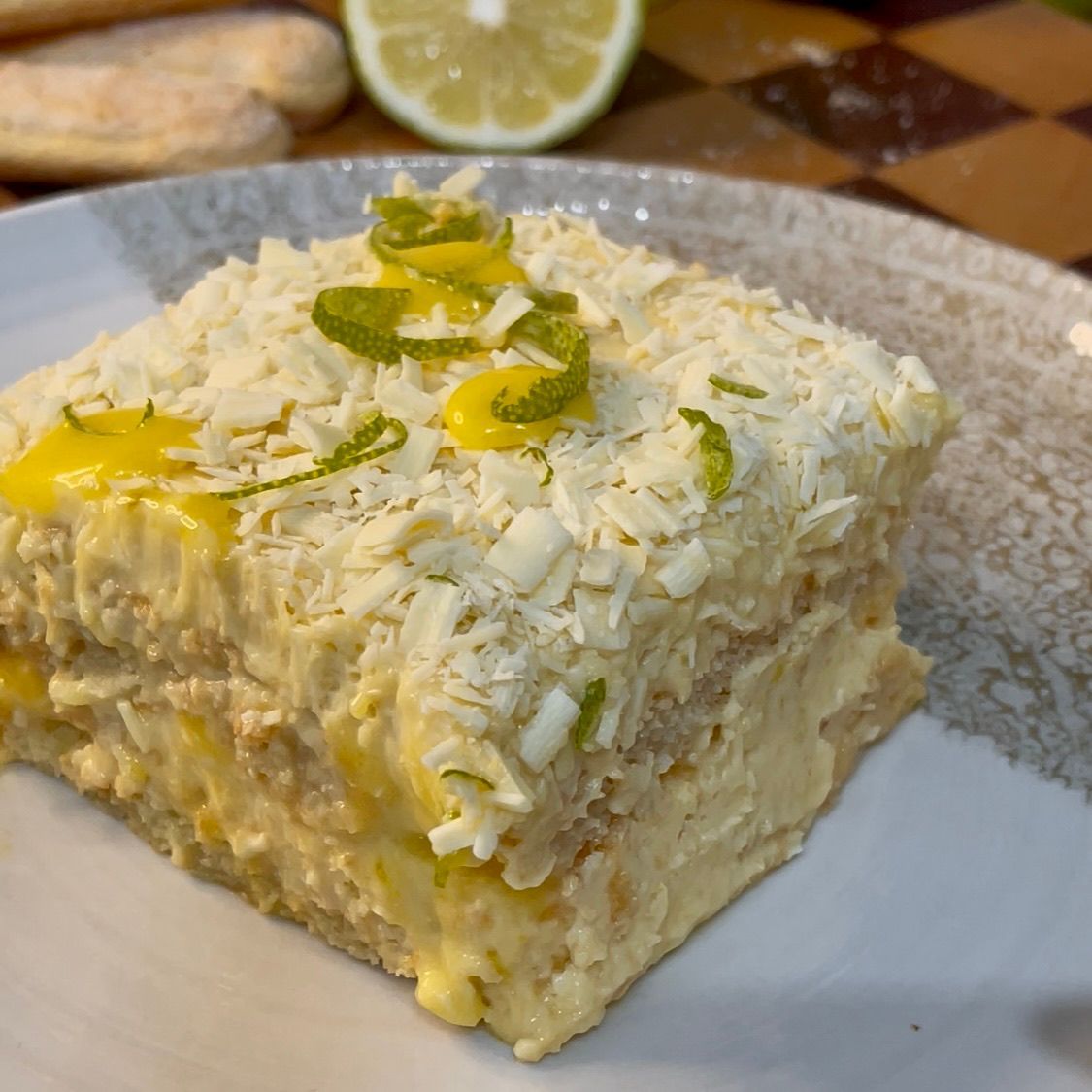 tiramisu al limone