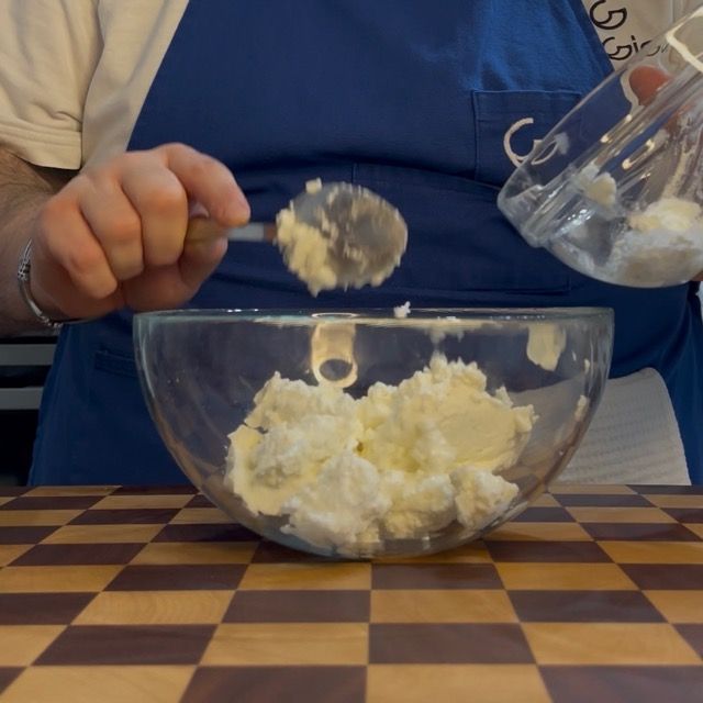 ripieno di ricotta di pecora