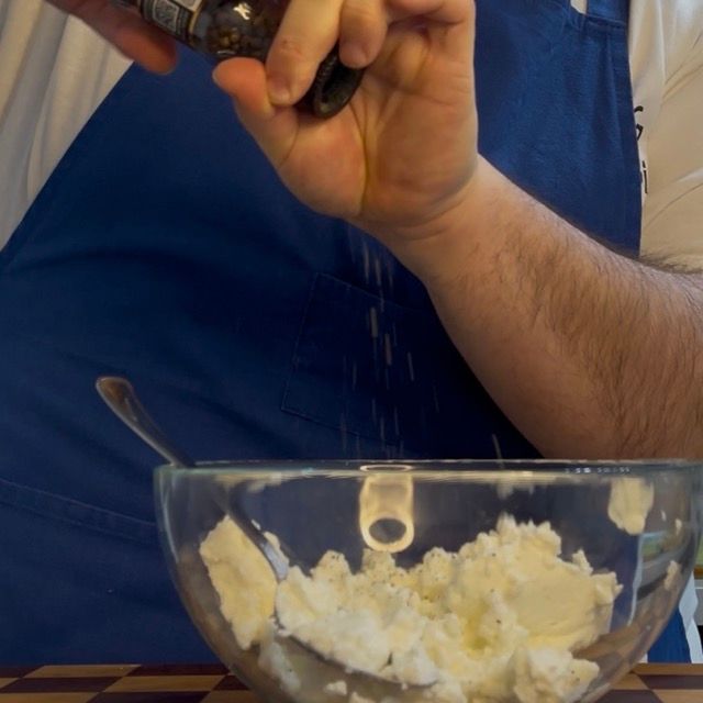 ripieno di ricotta di pecora