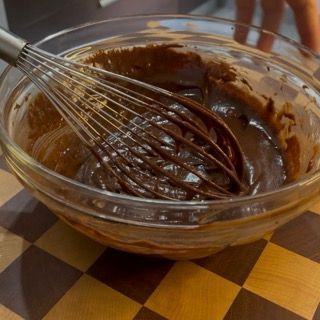 Tortino al cioccolato dal cuore al caramello