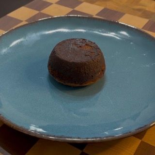 Tortino al cioccolato dal cuore al caramello