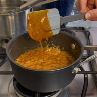 Tortino al cioccolato dal cuore al caramello