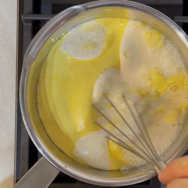 crema pasticcera per  semifreddo