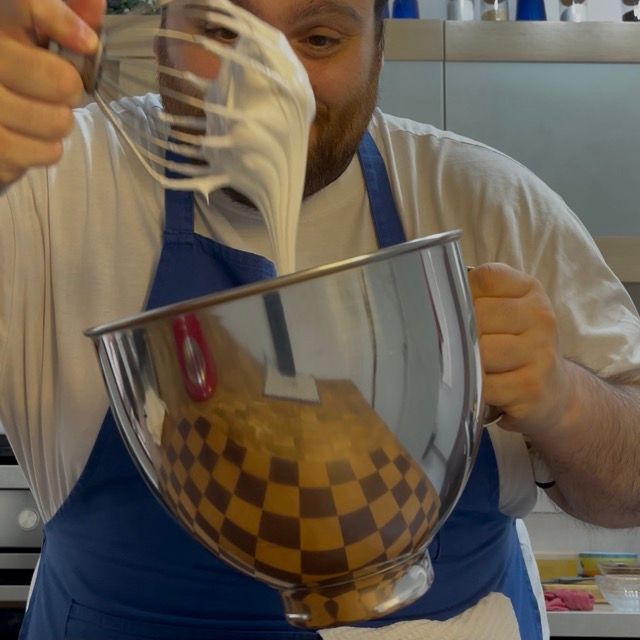 meringa svizzera  per  semifreddo