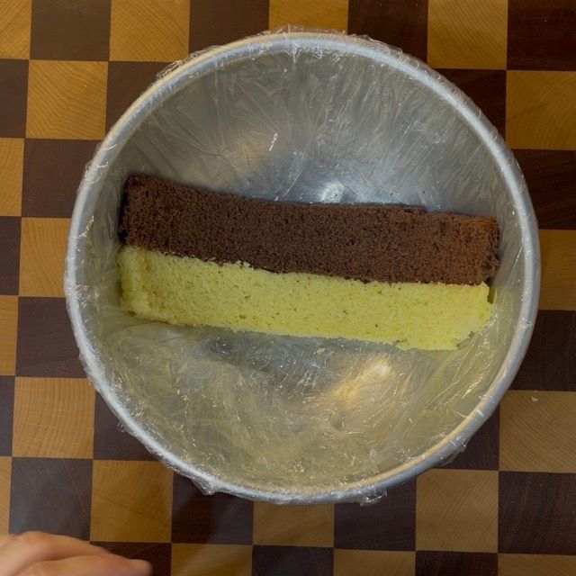 preparazione zuccotto semifreddo