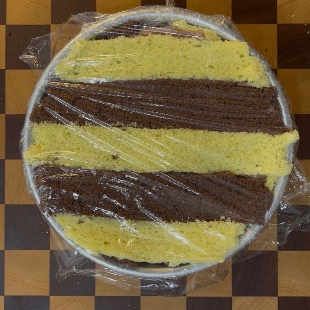 preparazione zuccotto semifreddo