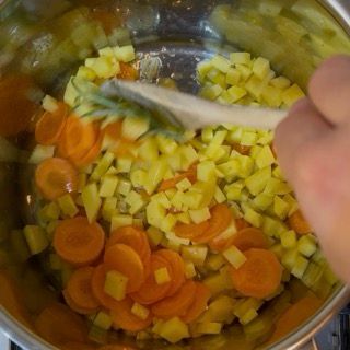 Zuppa di farro e orzo