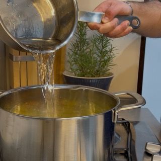 Zuppa di farro e orzo