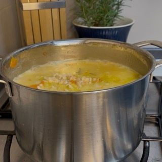 Zuppa di farro e orzo