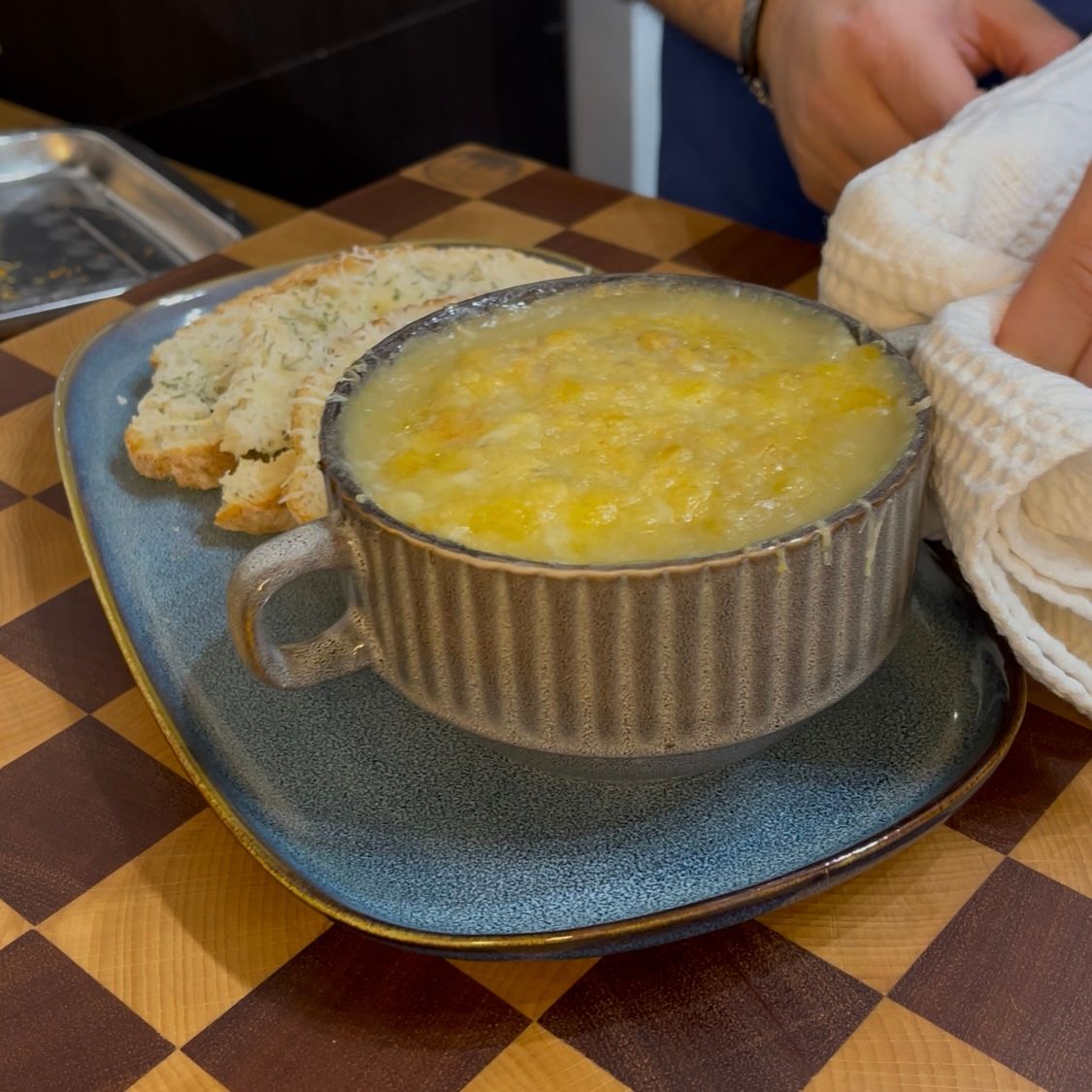 Zuppa di farro e orzo