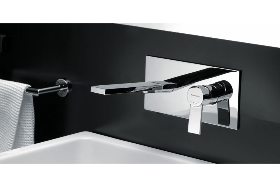 miscelatore acciaio lucido