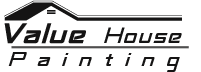 Logo for Value House Painting with house icon and text.