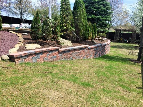 Retaining Walls Plants — Beaver County, PA — McCreary's Lawn Care