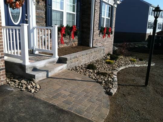 Patio Residential Front — Beaver County, PA — McCreary's Lawn Care