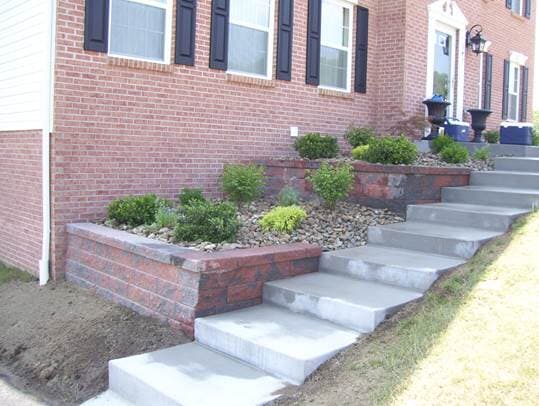 Patio Steps and Retaining Walls — Beaver County, PA — McCreary's Lawn Care