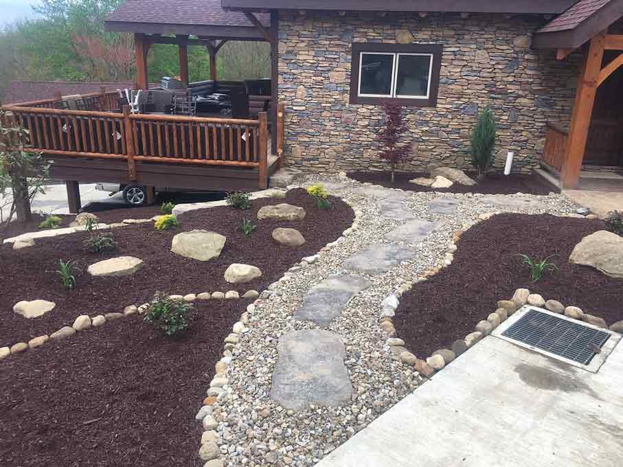 Stone Patio Installed — Beaver County, PA — McCreary's Lawn Care