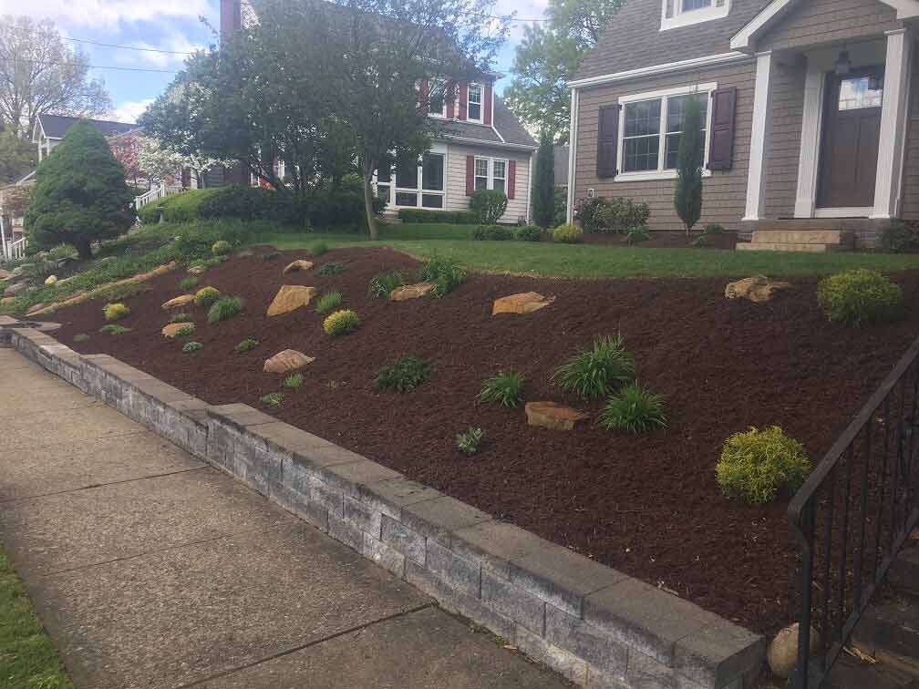 Plant Shrubs Bed — Beaver County, PA — McCreary's Lawn Care